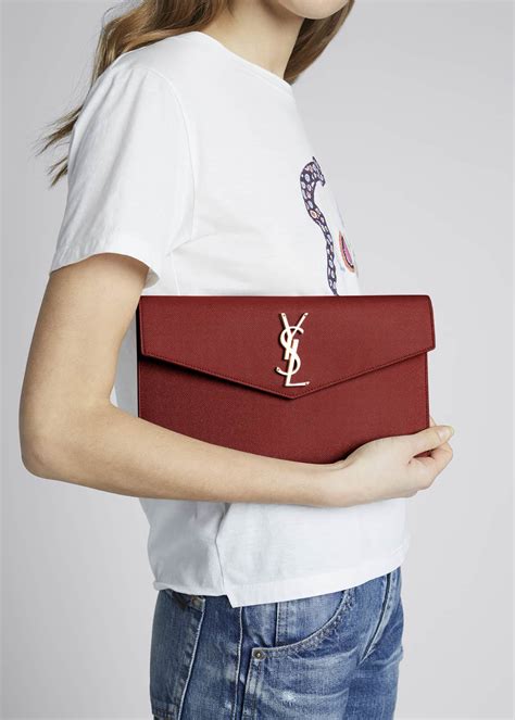 ysl uptown medium pouch|ysl uptown clutch sale.